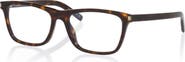 Saint Laurent 58mm Rectangle optical glasses