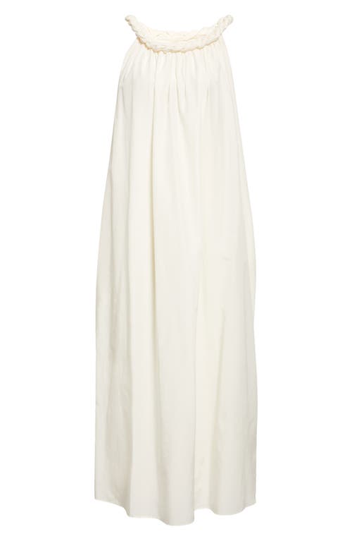 Loulou De Saison Draped Silk Dress