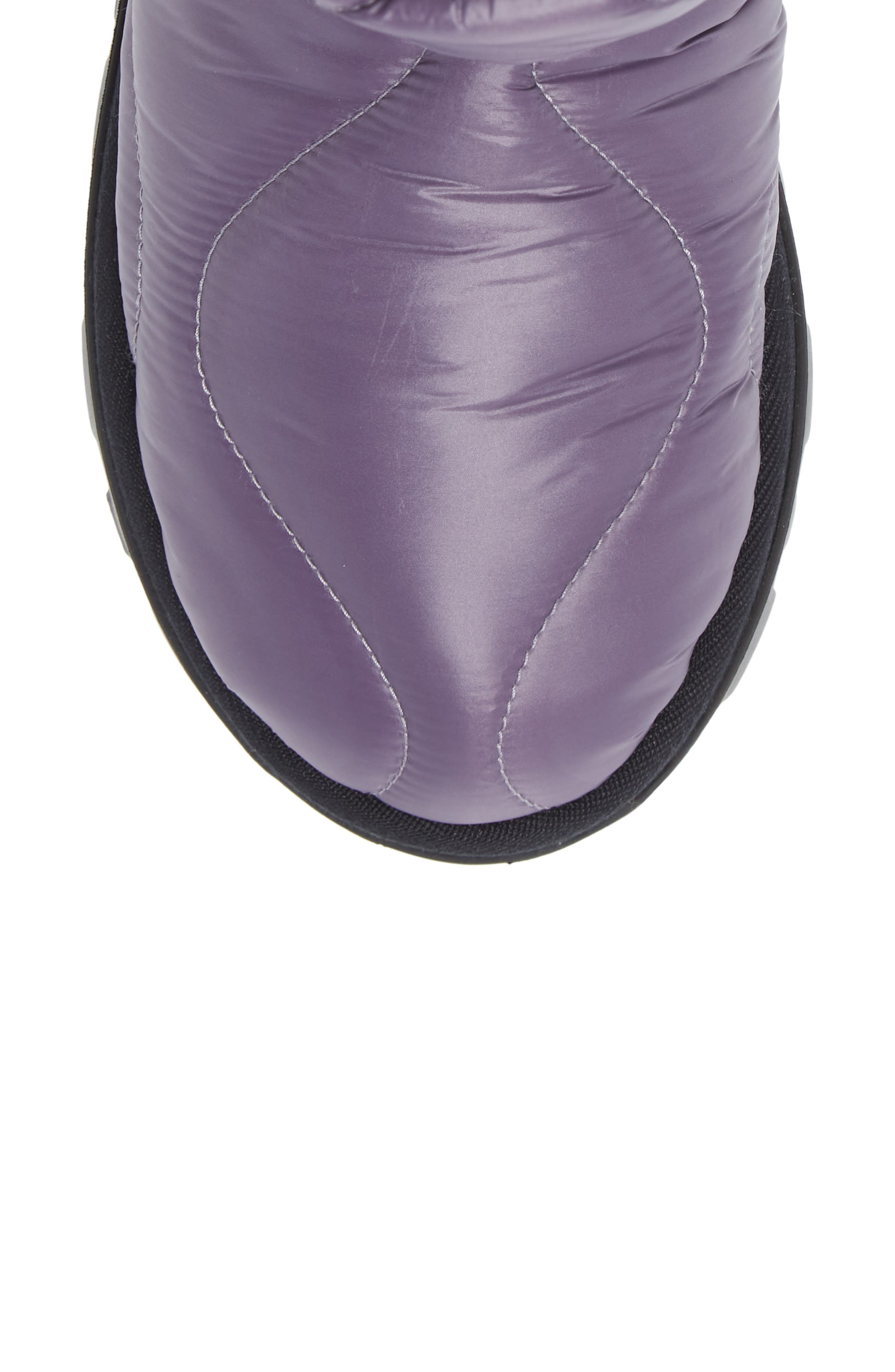 Quilted Bootie, Alternate, color, MIRTILLO
