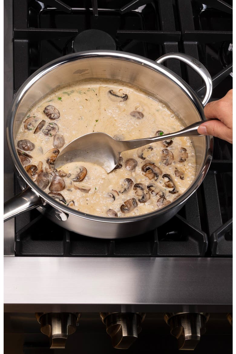 Essential™ serving spoon, Alternate, color, Metallic Silver