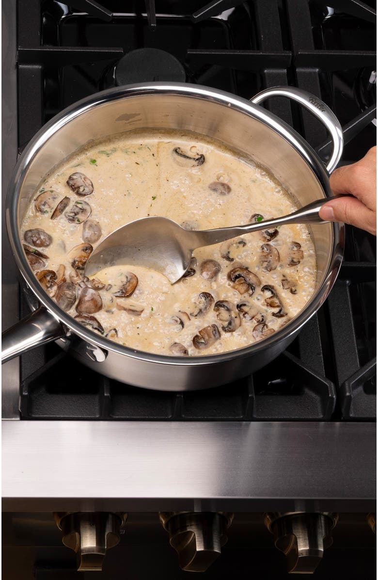 81025290 Essential Cooking Utensils Serving Spoon, Alternate, color, Metallic Silver