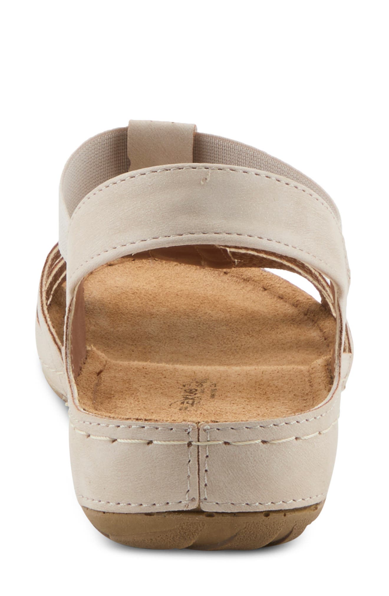 Flexus by Spring Step Adede Floral T-Strap Sandal, Alternate, color, Beige