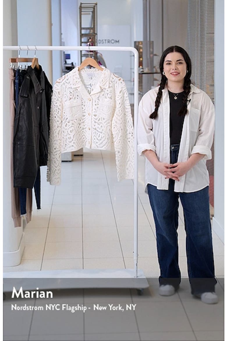 Lourdess Cotton Lace Jacket video