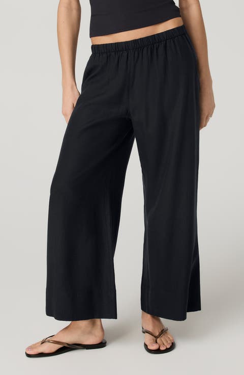 Trestles Twill Everyday Wide Leg Crop Pants