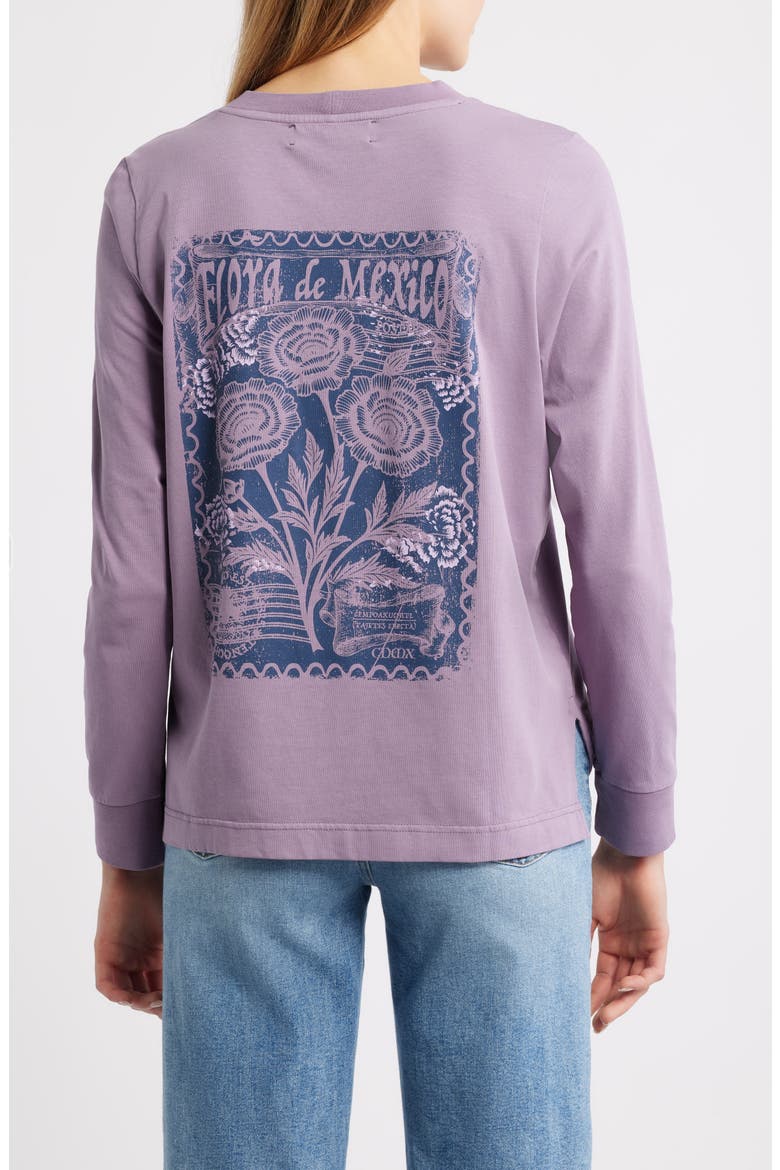 Long Sleeve Graphic T-Shirt, Alternate, color, LAVENDER
