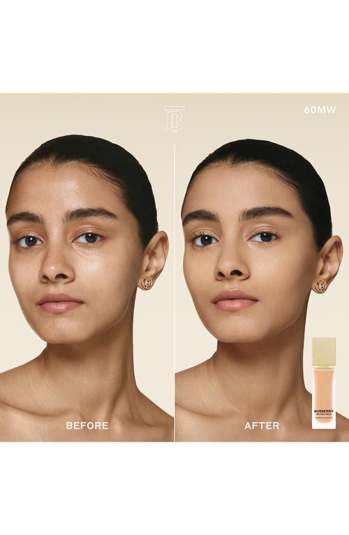 Burberry Beyond Wear Perfecting Matte Foundation In 60 Medium Warm