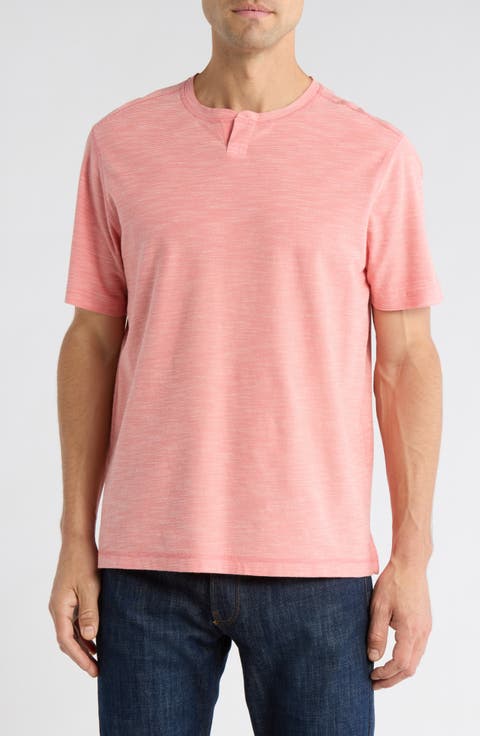 Havana Notch Neck Cotton T-Shirt