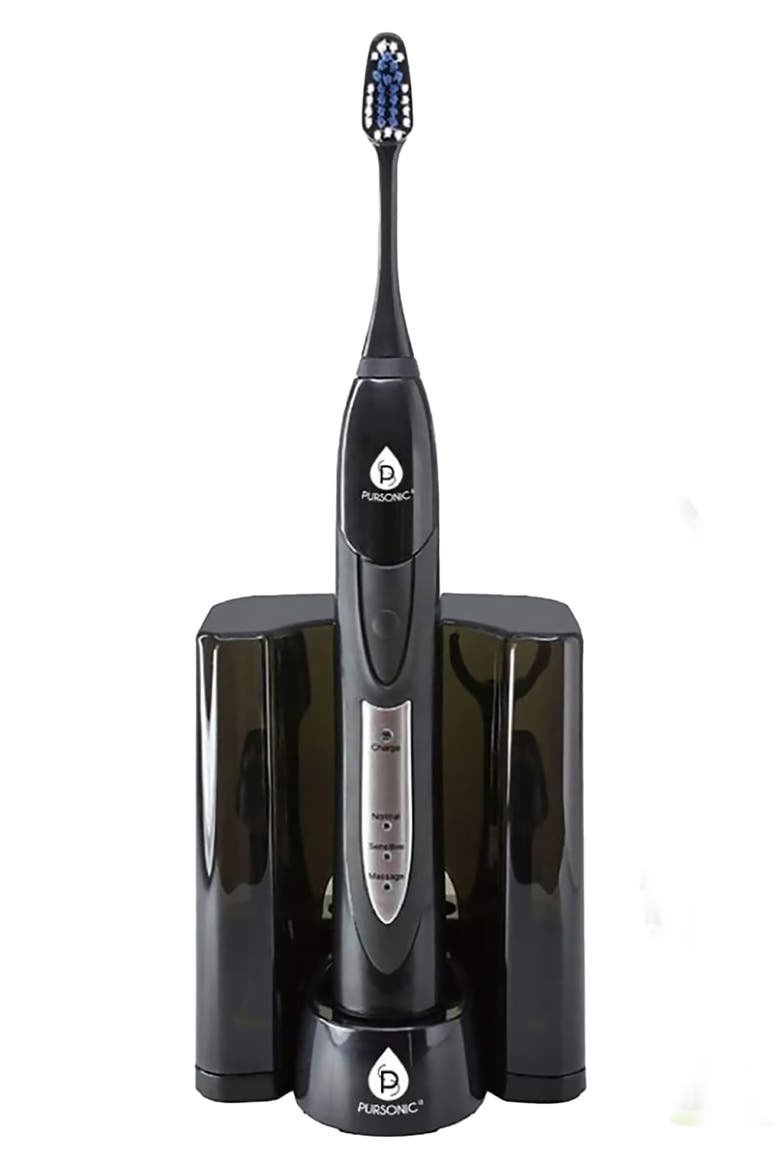 S520 Sonic Rechargeable Toothbrush, Alternate, color, BLACK