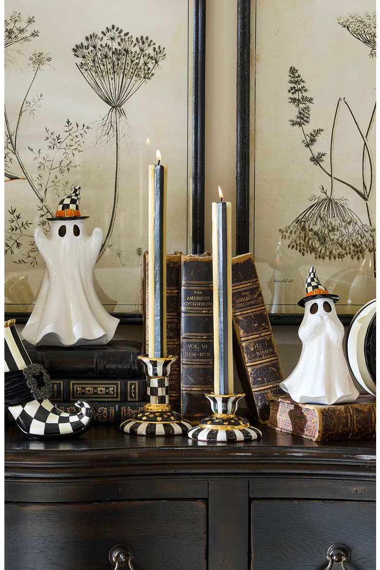 Courtly Illuminated Set of 2 Ghost Figurines, Alternate, color, COURTLY
