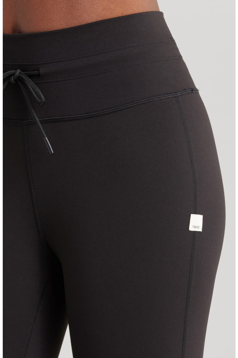 Daily Split Flare Pants, Alternate, color, BLACK
