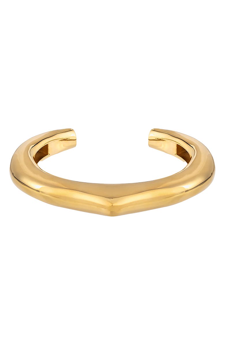 CHRISTINA CARUSO Heritage Cuff Bracelet, Main, color, 14K Gold