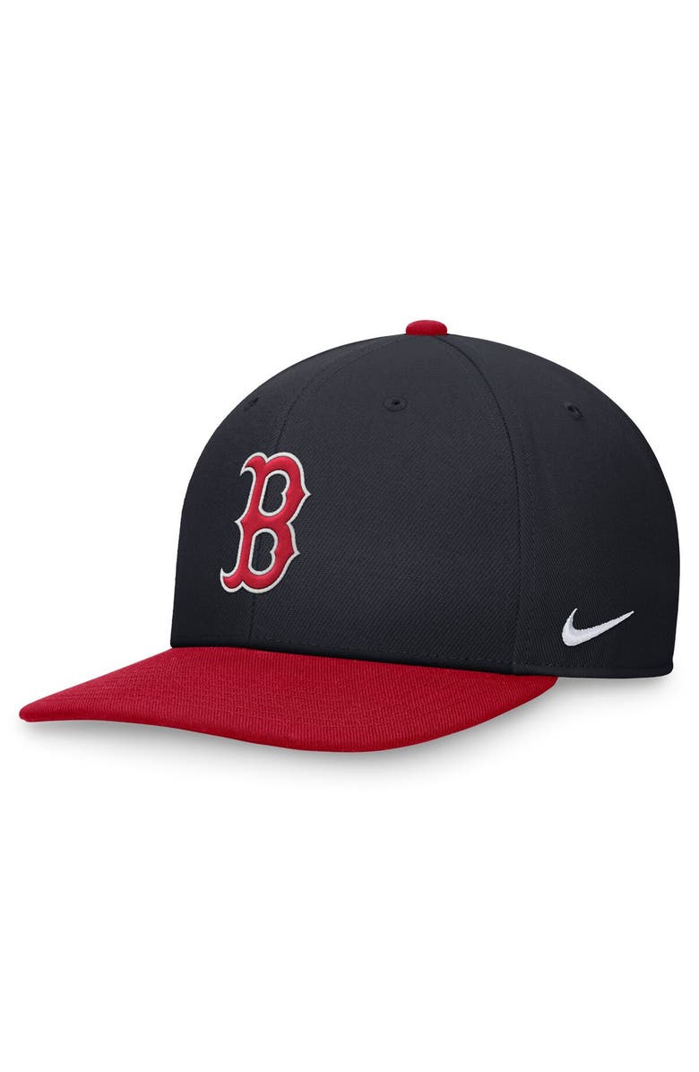 Nike Men's Nike Navy/Red Boston Red Sox Two-Tone Snapback Hat, Main, color, Navy