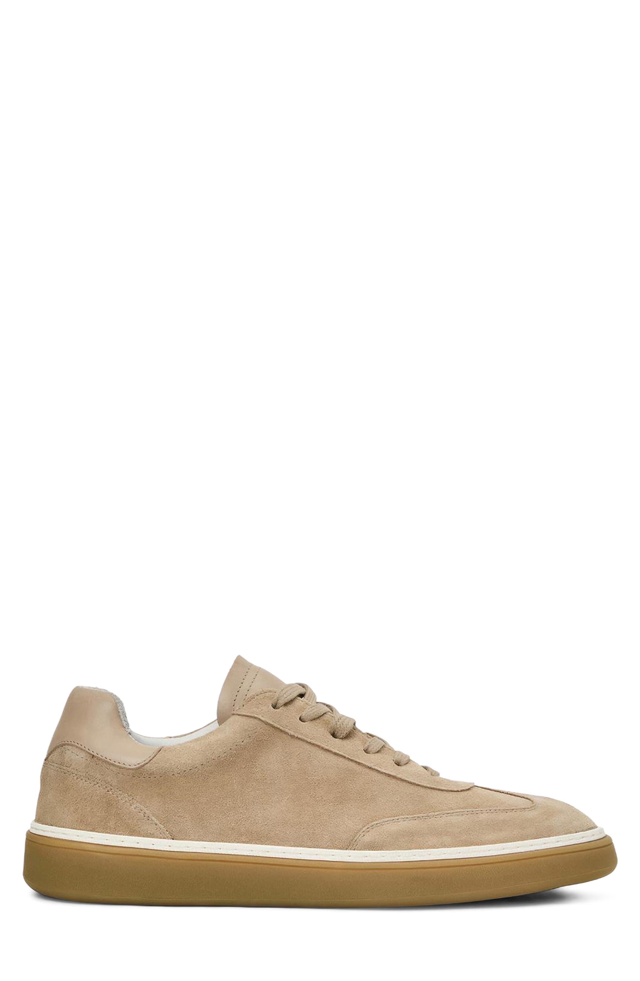 Milano Waterproof Sneaker, Alternate, color, SAND SUEDE