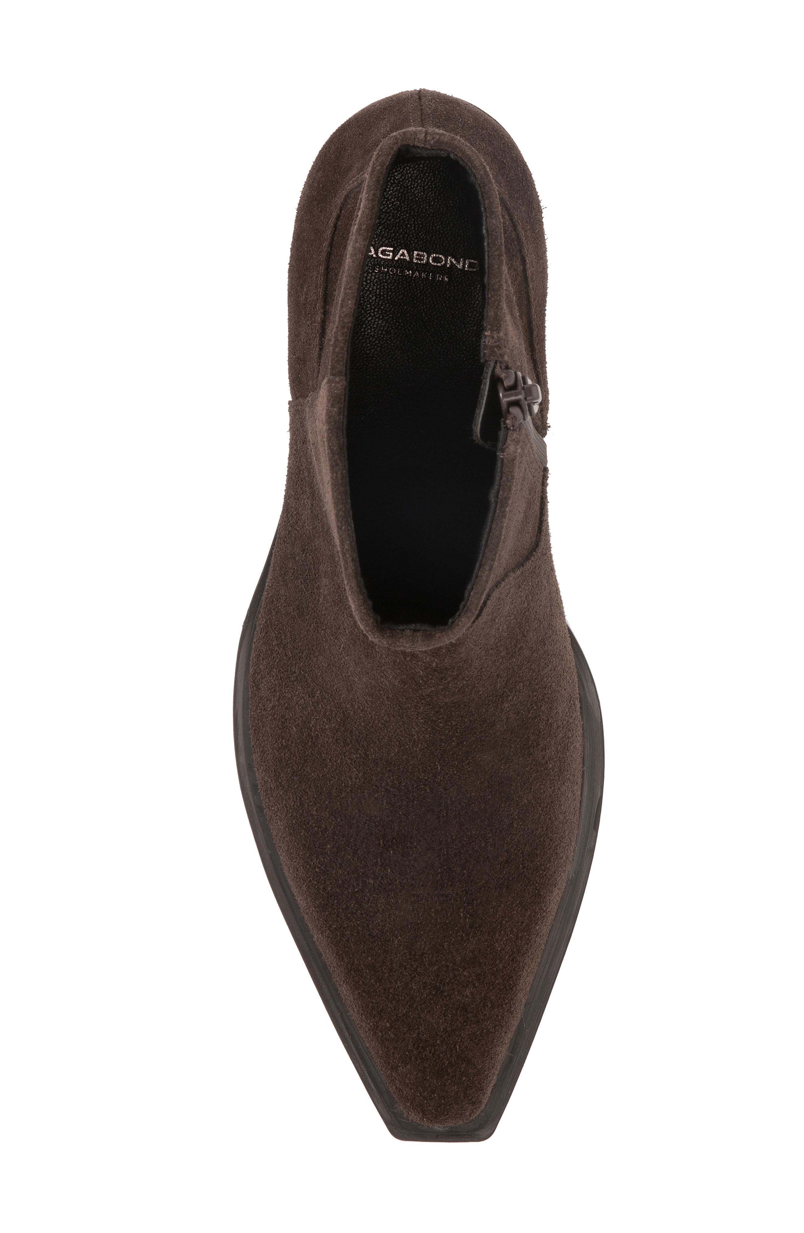 Vagabond Shoemakers Kelsey Pointed Toe Chelsea Boot, Alternate, color, Java