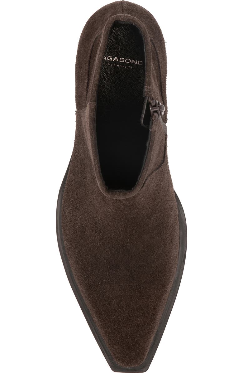 Vagabond Shoemakers Kelsey Pointed Toe Chelsea Boot, Alternate, color, Java