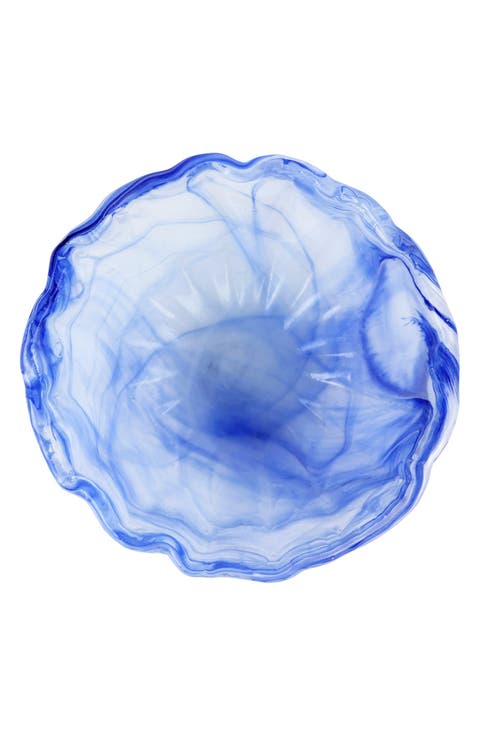 Onda Cobalt Glass Small Bowl