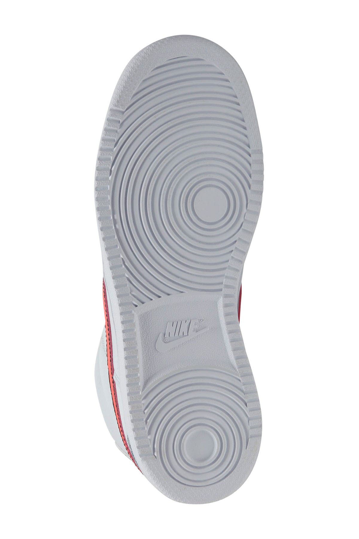 Nike Court Vision Mid Sneaker, Alternate, color, 102 White/Flhcrn