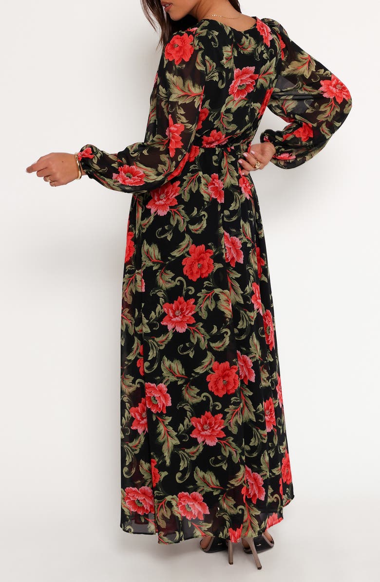 Petal & Pup Anisa Floral Long Sleeve Maxi Dress, Alternate, color,