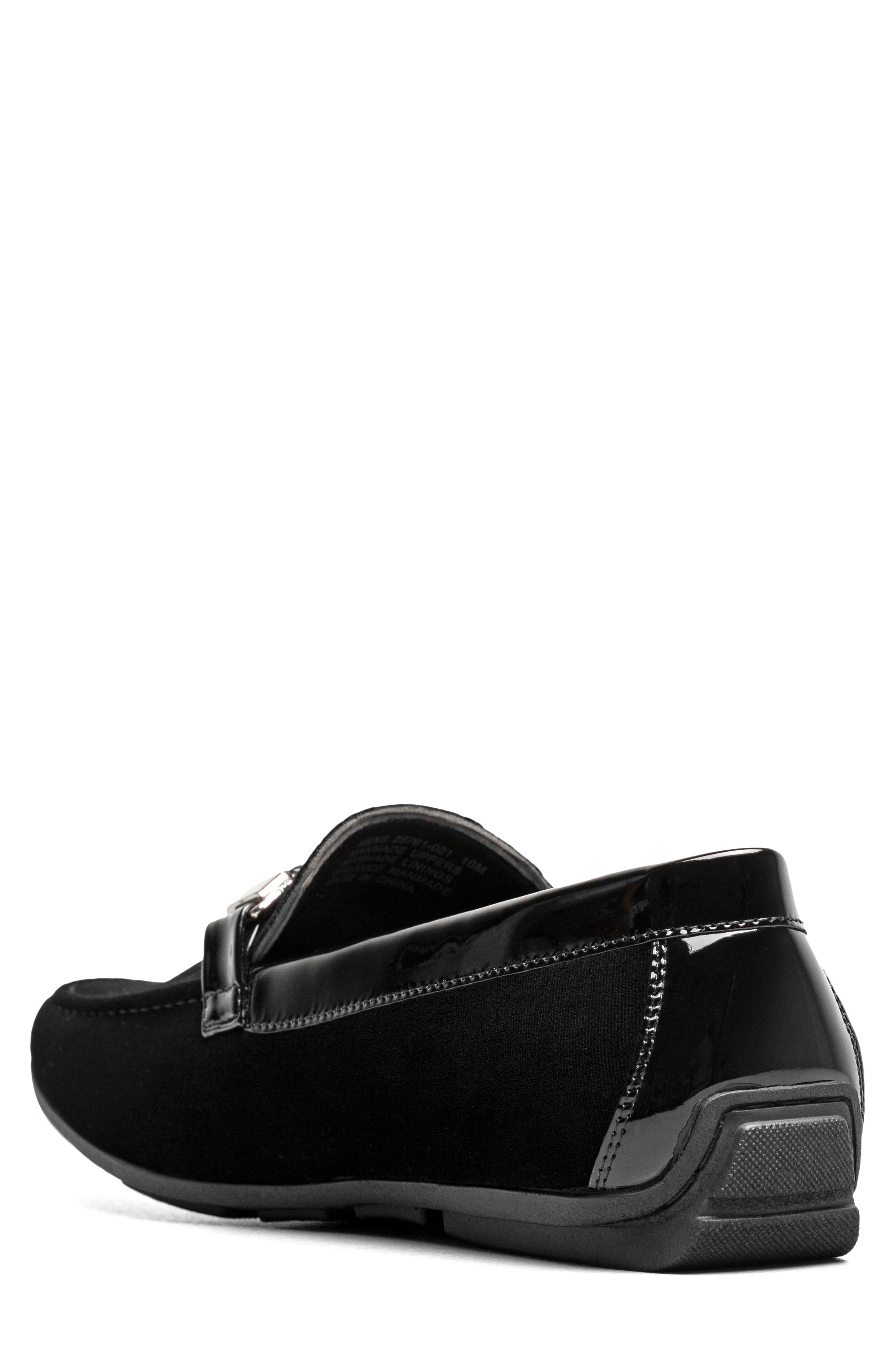 Stacy Adams Sheridan Moc Toe Loafer, Alternate, color, Black