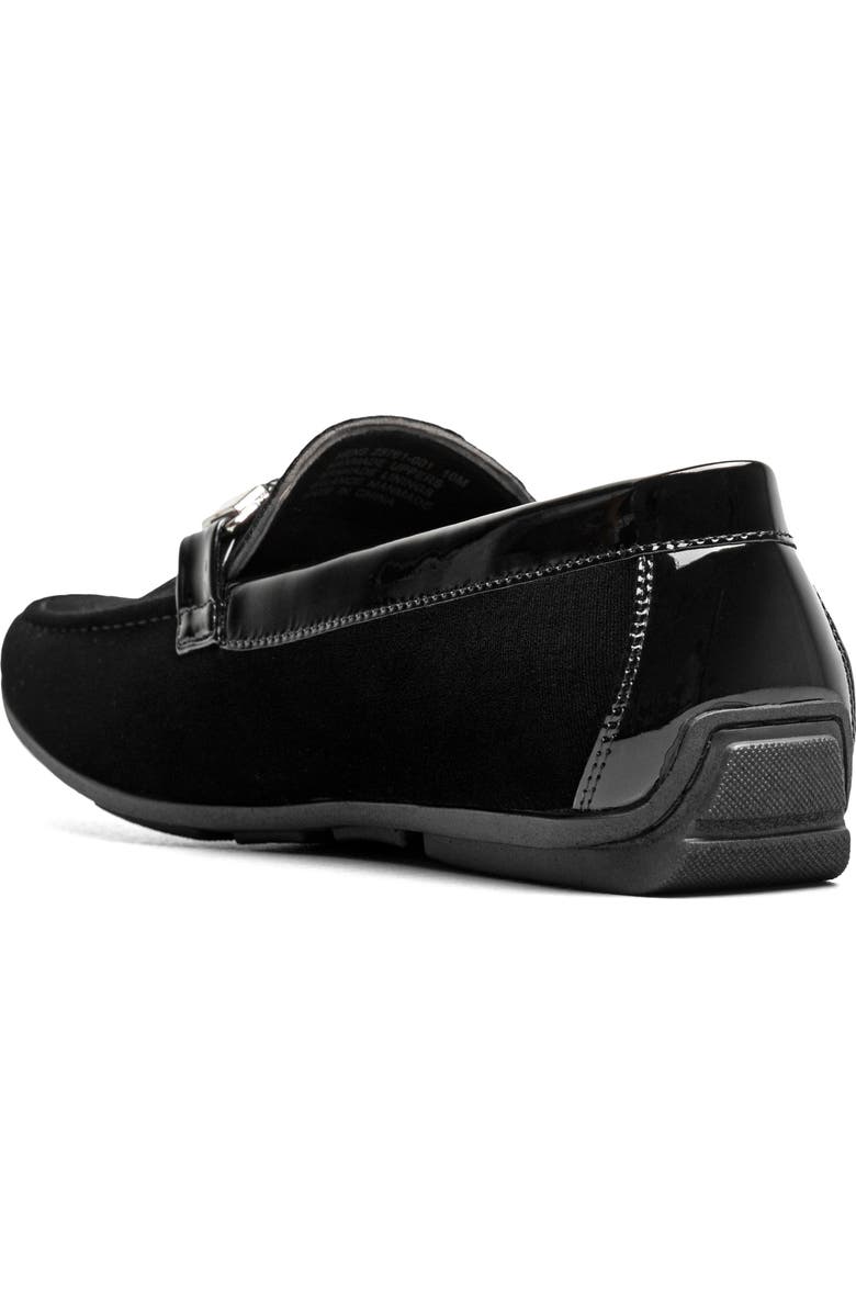 Stacy Adams Sheridan Moc Toe Loafer, Alternate, color, Black