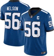 Nike Men's Nike Quenton Nelson Blue Indianapolis Colts Vapor F.U.S.E. Limited Jersey
