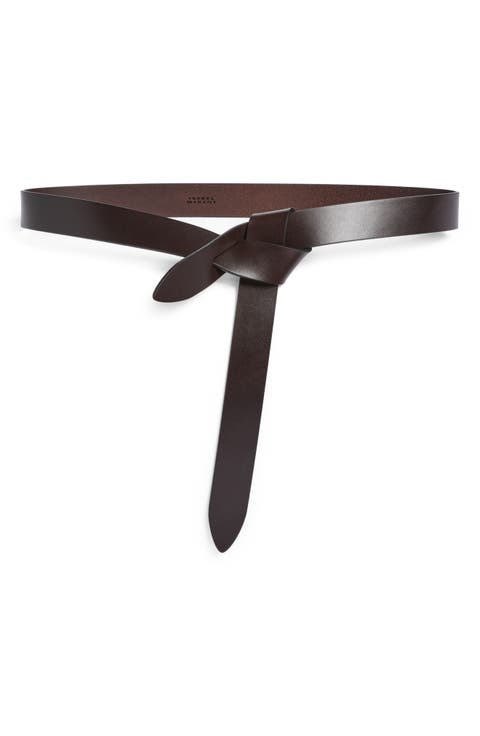 Lecce Knotted Leather Belt