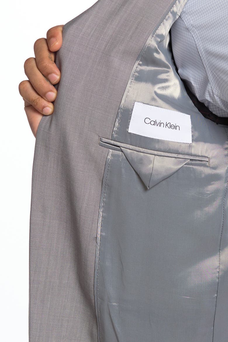Malbin Slim Fit Notch Lapel Wool Sport Coat, Alternate, color, LIGHT GREY