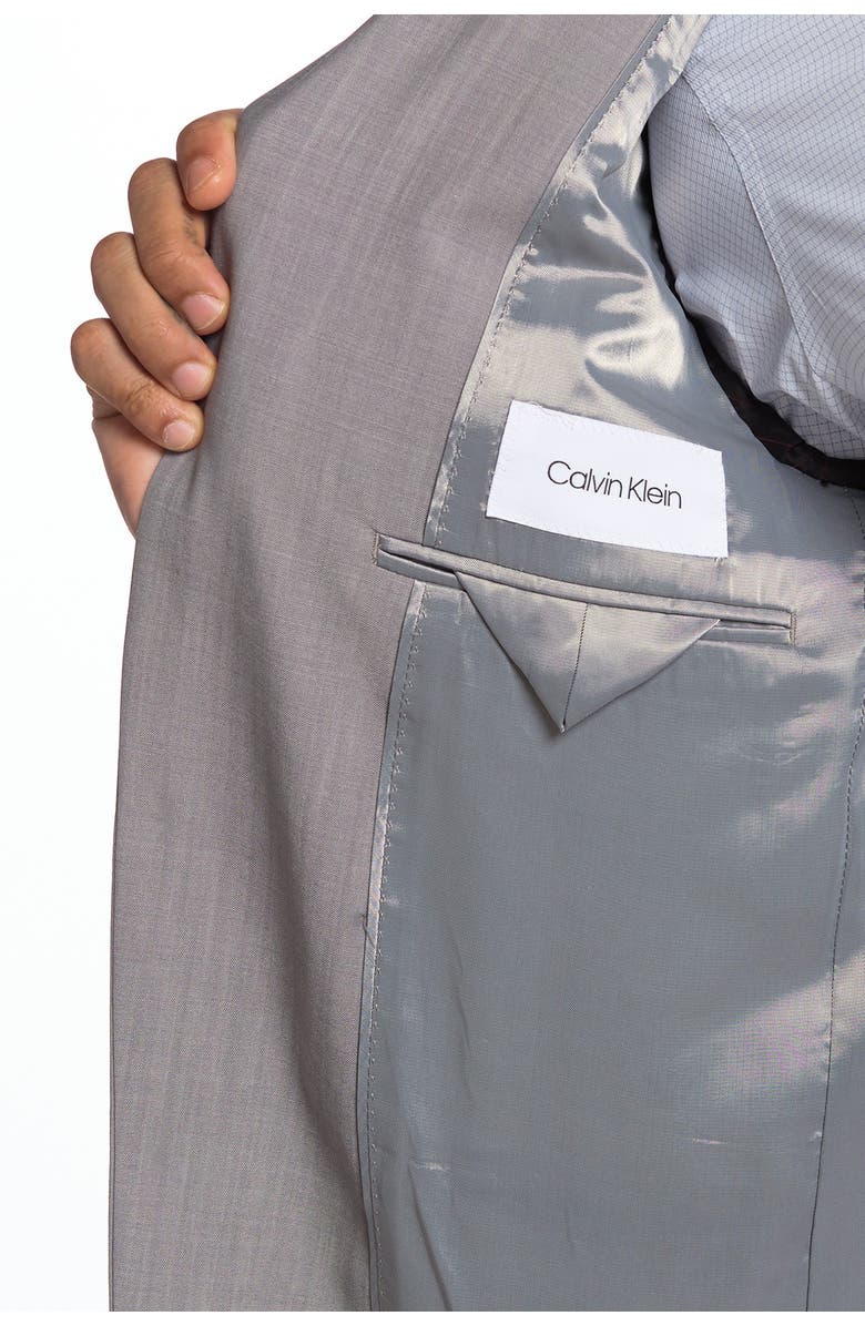 Calvin Klein Malbin Slim Fit Notch Lapel Wool Sport Coat, Alternate, color, 