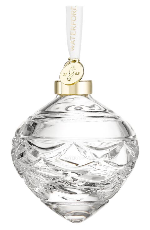 Winter Wonders Crystal Pinecone Ornament