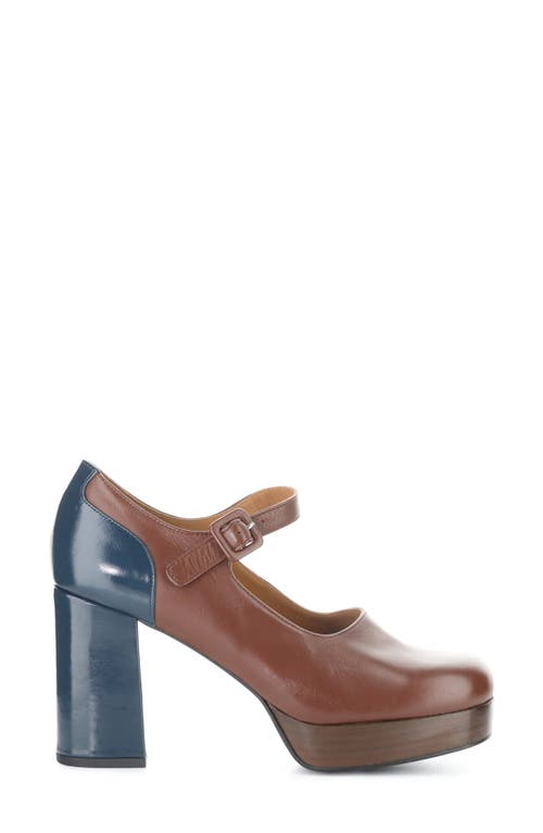 Fly London Eril Platform Pump In Brown
