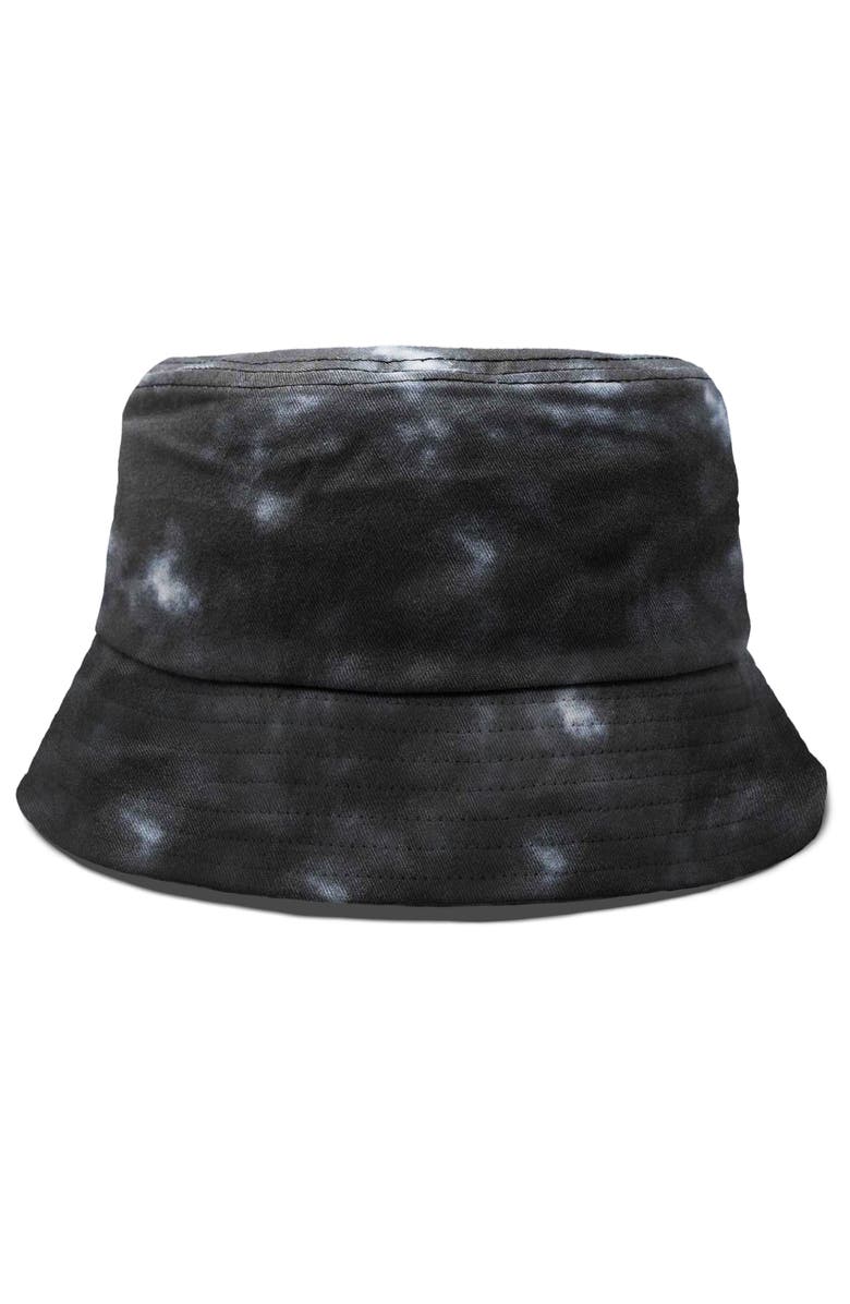 Dalix Mens Astronaut Cotton Bucket Hat, Alternate, color, Tie Dye Black