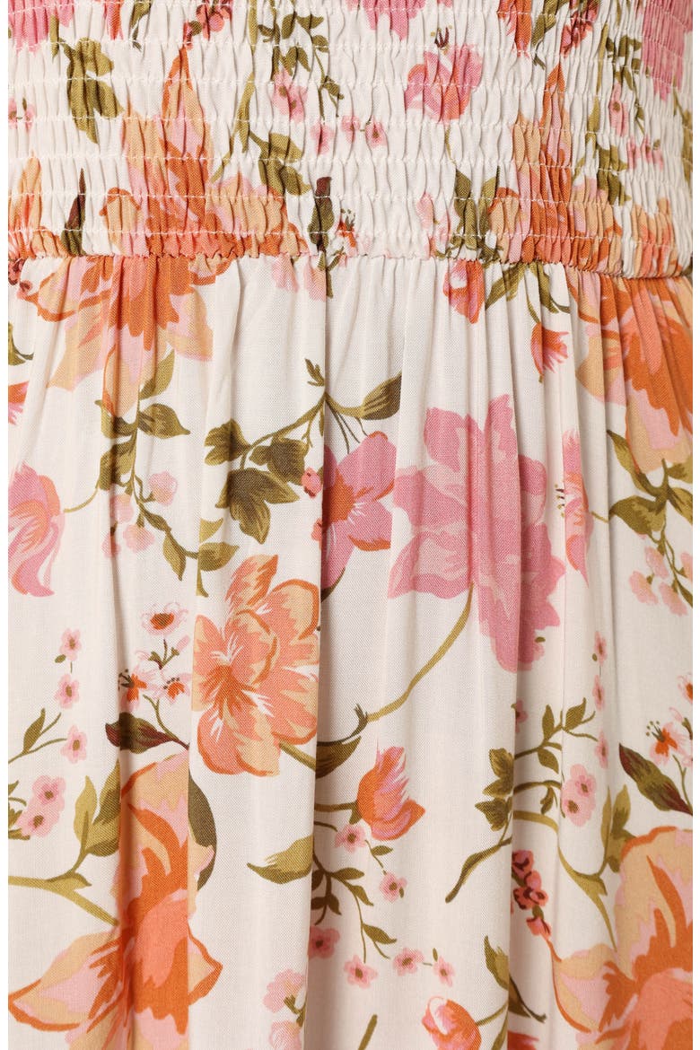 Tarah Floral Smocked Sundress, Alternate, color, ANGELICA PRINT