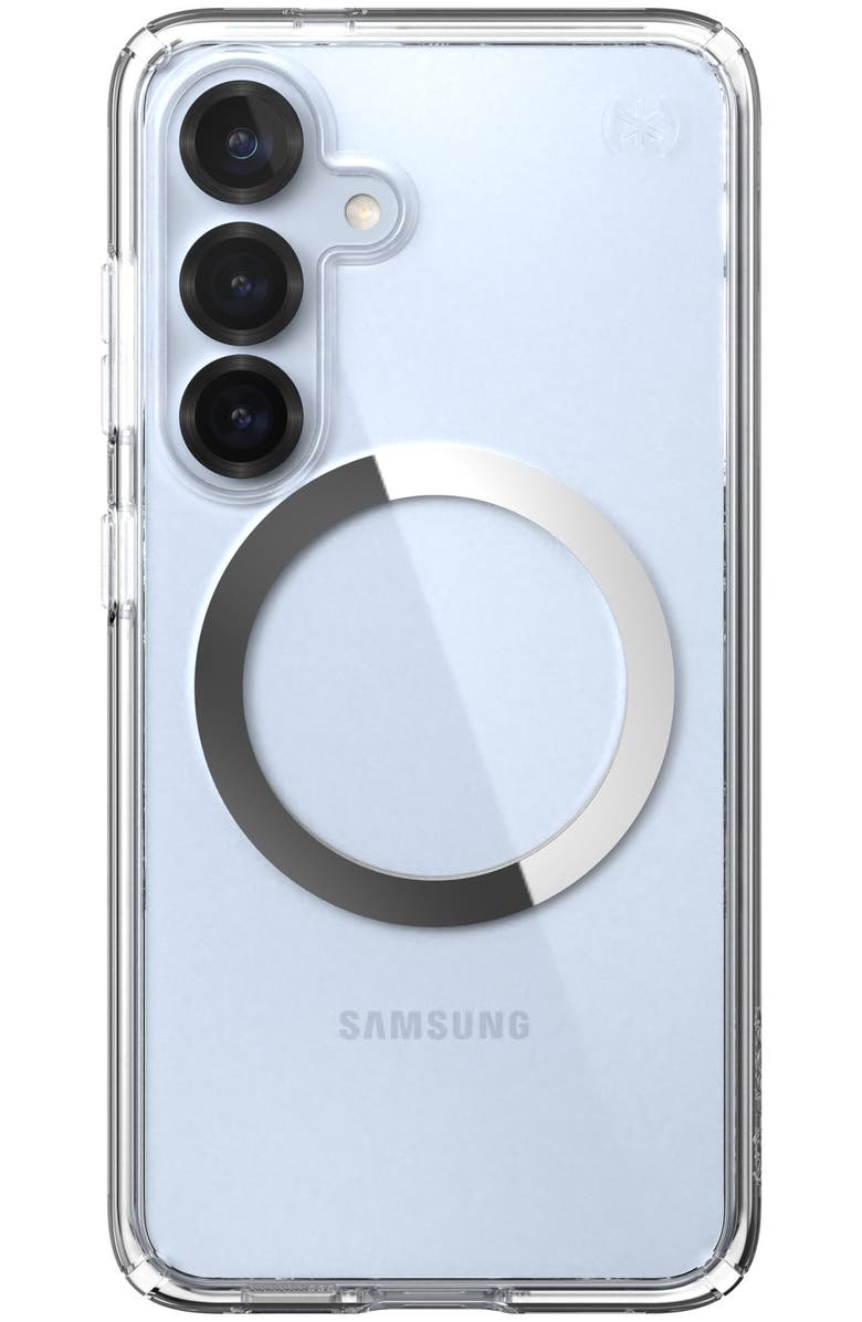 Speck Presidio Perfect Clear Case with Magnet for Samsung Galaxy S25, Alternate, color, Clear