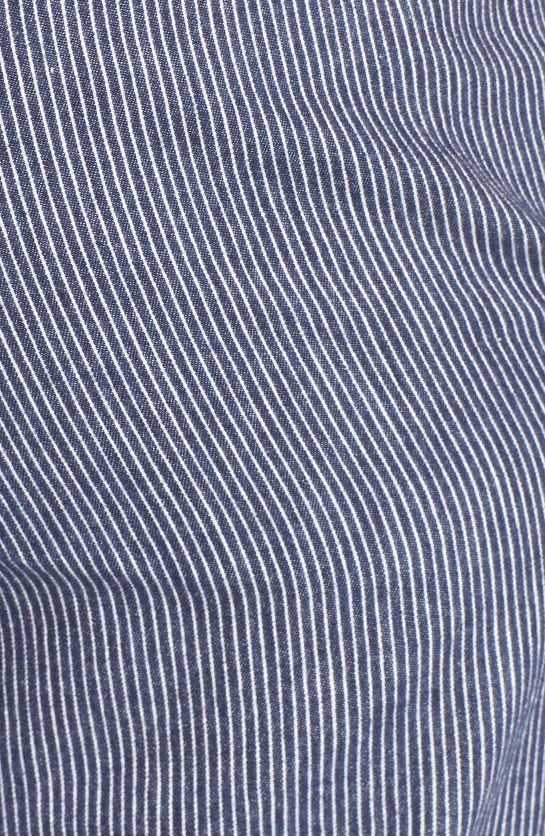 Vince Soft Railroad Stripe Trousers, Alternate, color,