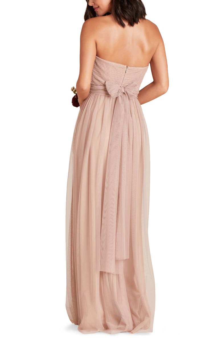 BIRDY GREY Christina Convertible Tulle Gown, Alternate, color, 