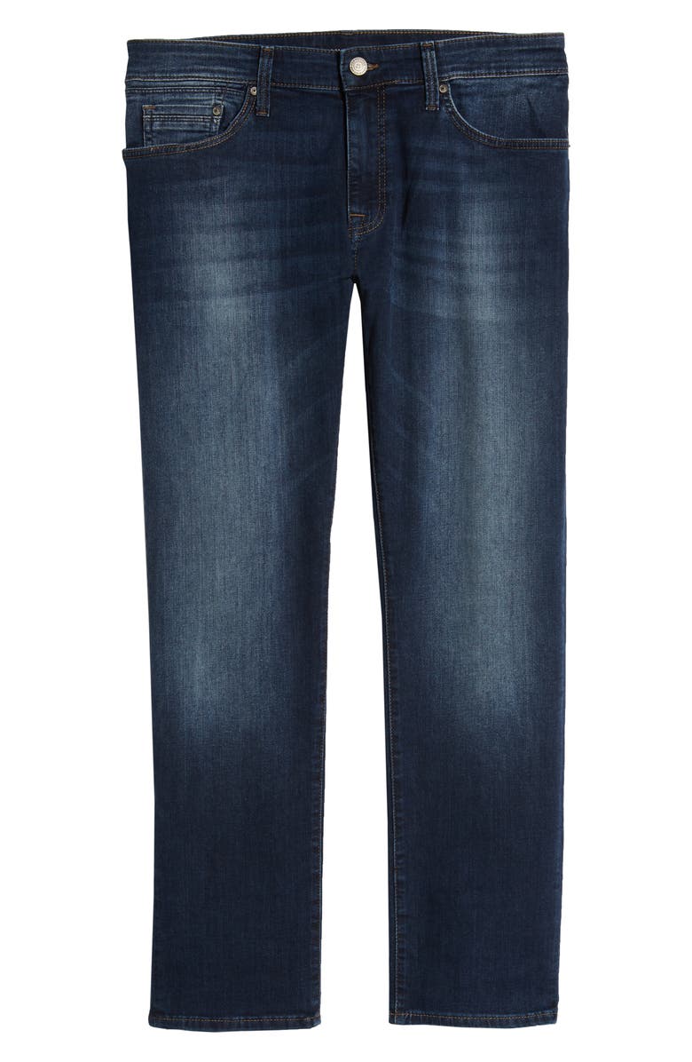 Mavi Jeans Zach Straight Leg Jeans, Alternate, color, Dark Brushed Williamsburg