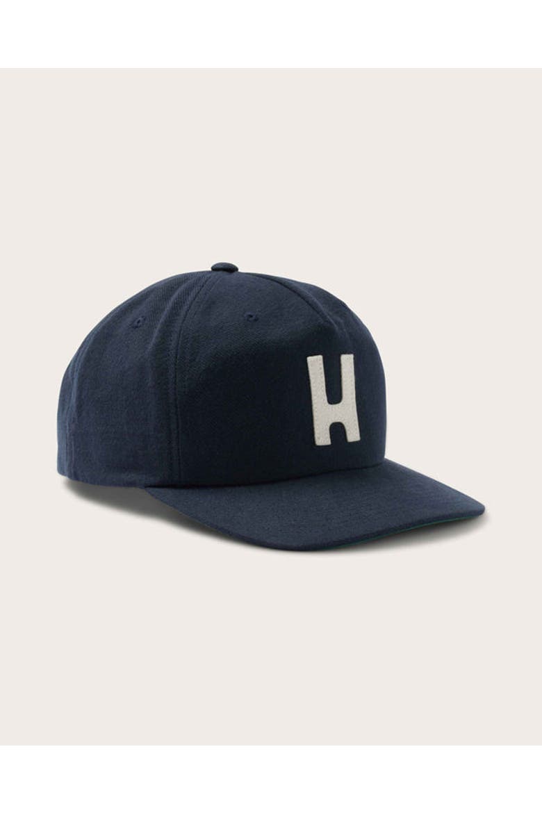 Thomas 5 Panel Hat, Alternate, color, Navy