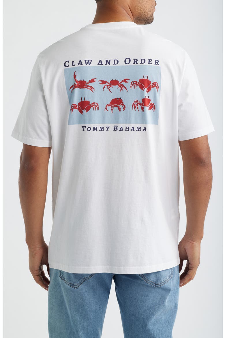 Claw & Order Graphic T-Shirt, Alternate, color, WHITE