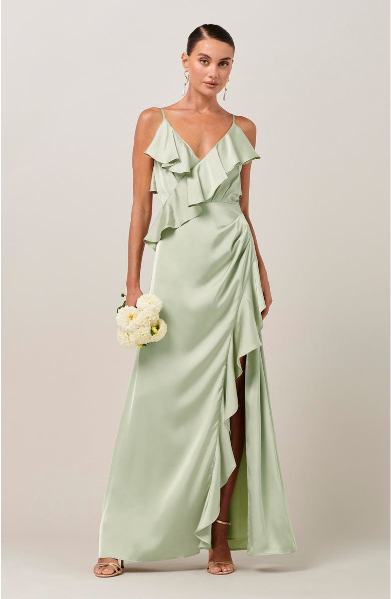 SAVEL Eloise Maxi Dress, Alternate, color, Sage Green