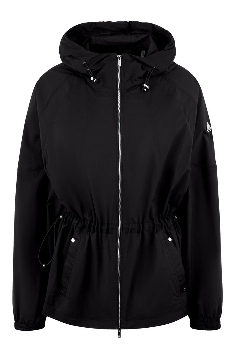 Skyline 3Q Hooded Jacket, Alternate, color, BLACK