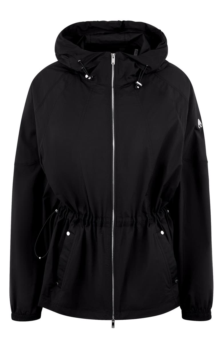 Moose Knuckles Skyline 3Q Hooded Jacket, Alternate, color, Black