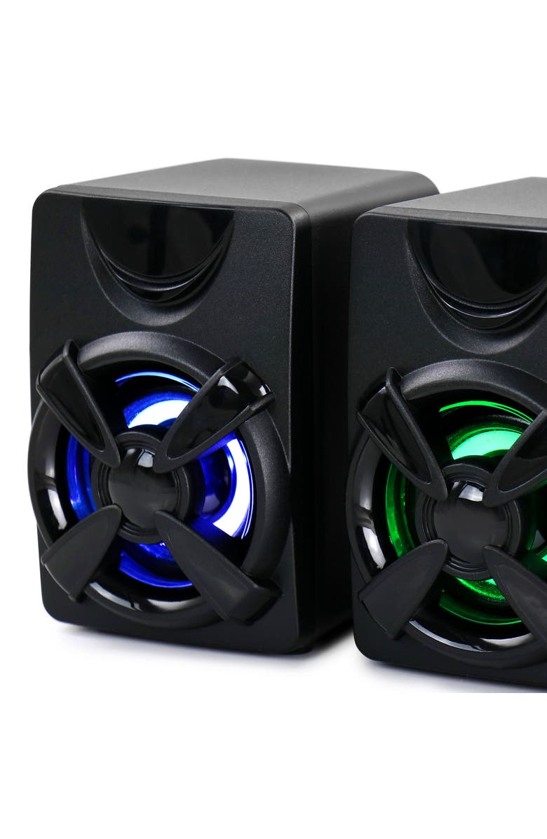 Befree Sound Color LED 2.1 Gaming Speaker System, Alternate, color, 