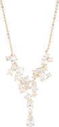 NORDSTROM RACK Cubic Zirconia Cascade Necklace