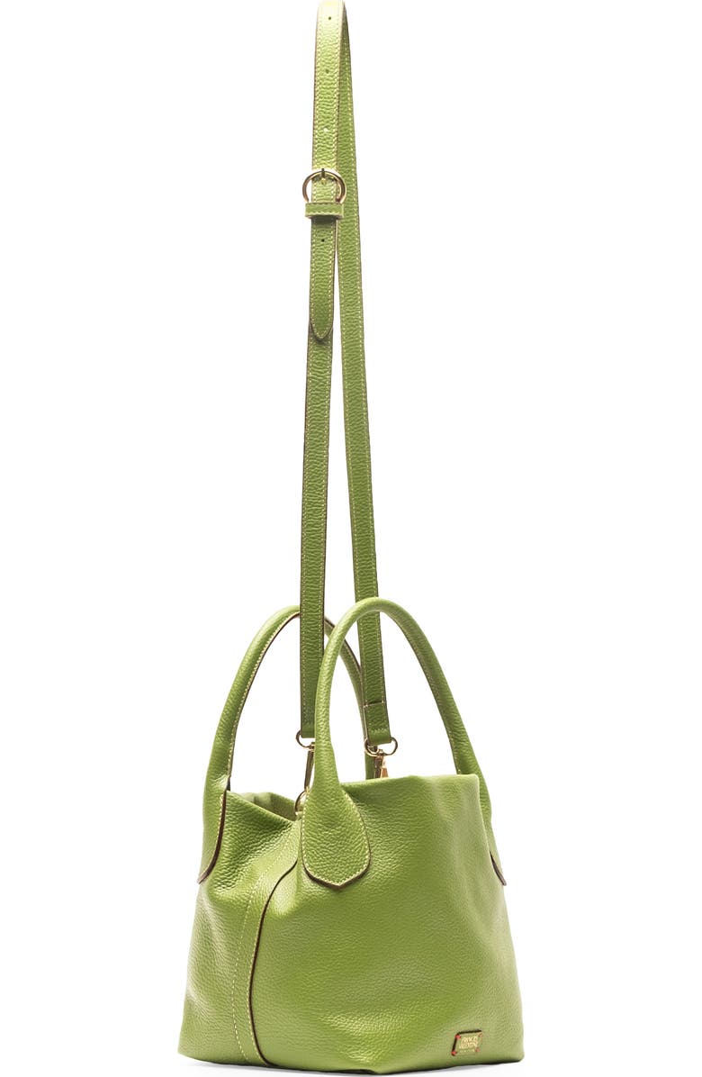 Frances Valentine Mini Sweet Pea Leather Top Handle Bag, Alternate, color,