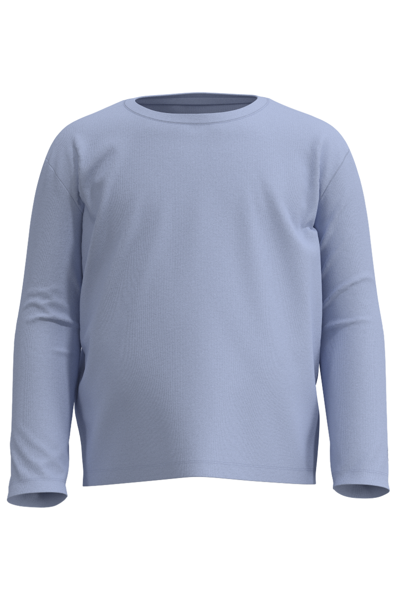 Toddler's Coco Plum Long Sleeve T-Shirt, UPF 50+ Sun Protection, Main, color, Periwinkle Purple