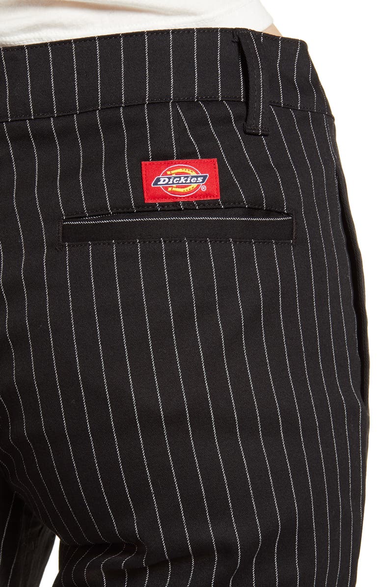 Dickies Pinstripe Four Pocket Stretch Cotton Pants, Alternate, color,