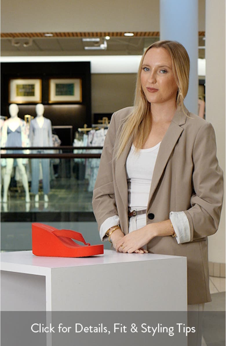 Astria Platform Wedge Sandal, sales video thumbnail