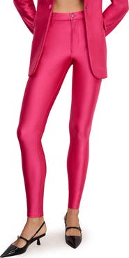 Good American Good Waist High Shine Compression Leggings