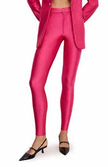 Good American Good Waist High Shine Compression Leggings