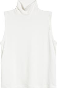 rag & bone Sleeveless Turtleneck Knit Top